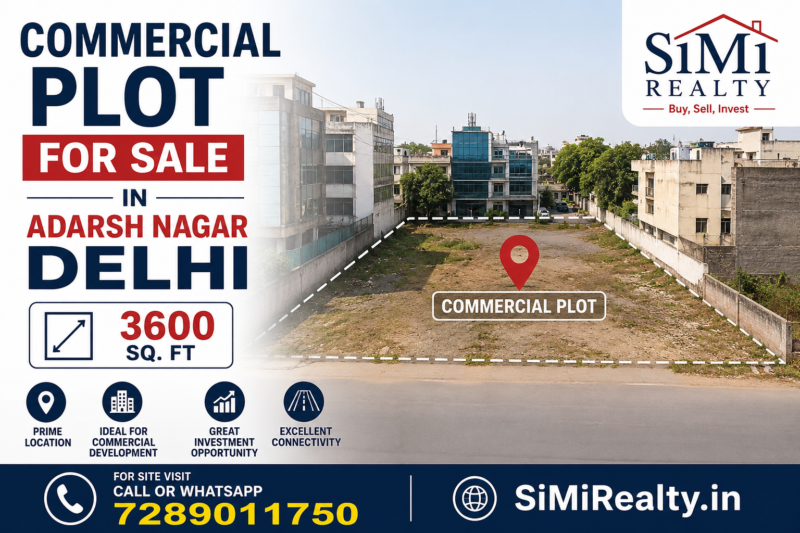 Commercial Plot For Sale In Adarsh Nagar Delhi